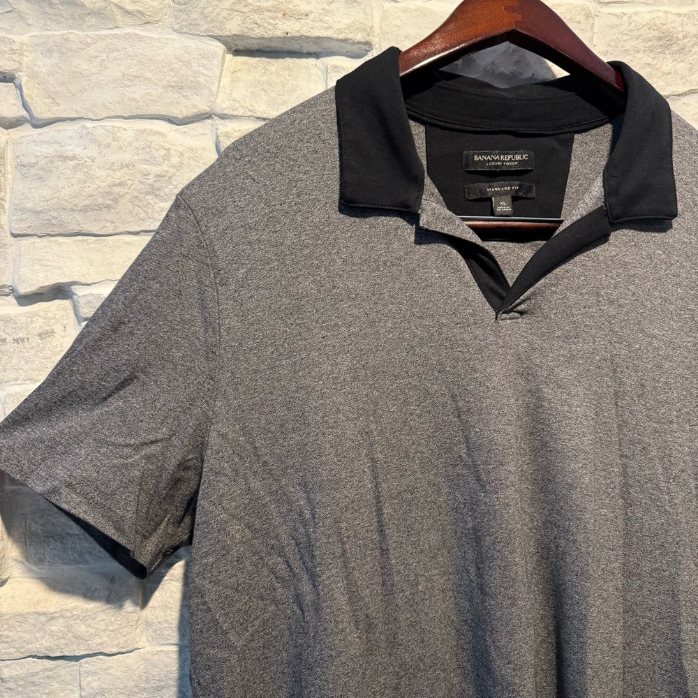 Banana Republic Gray Polo Shirt for Men